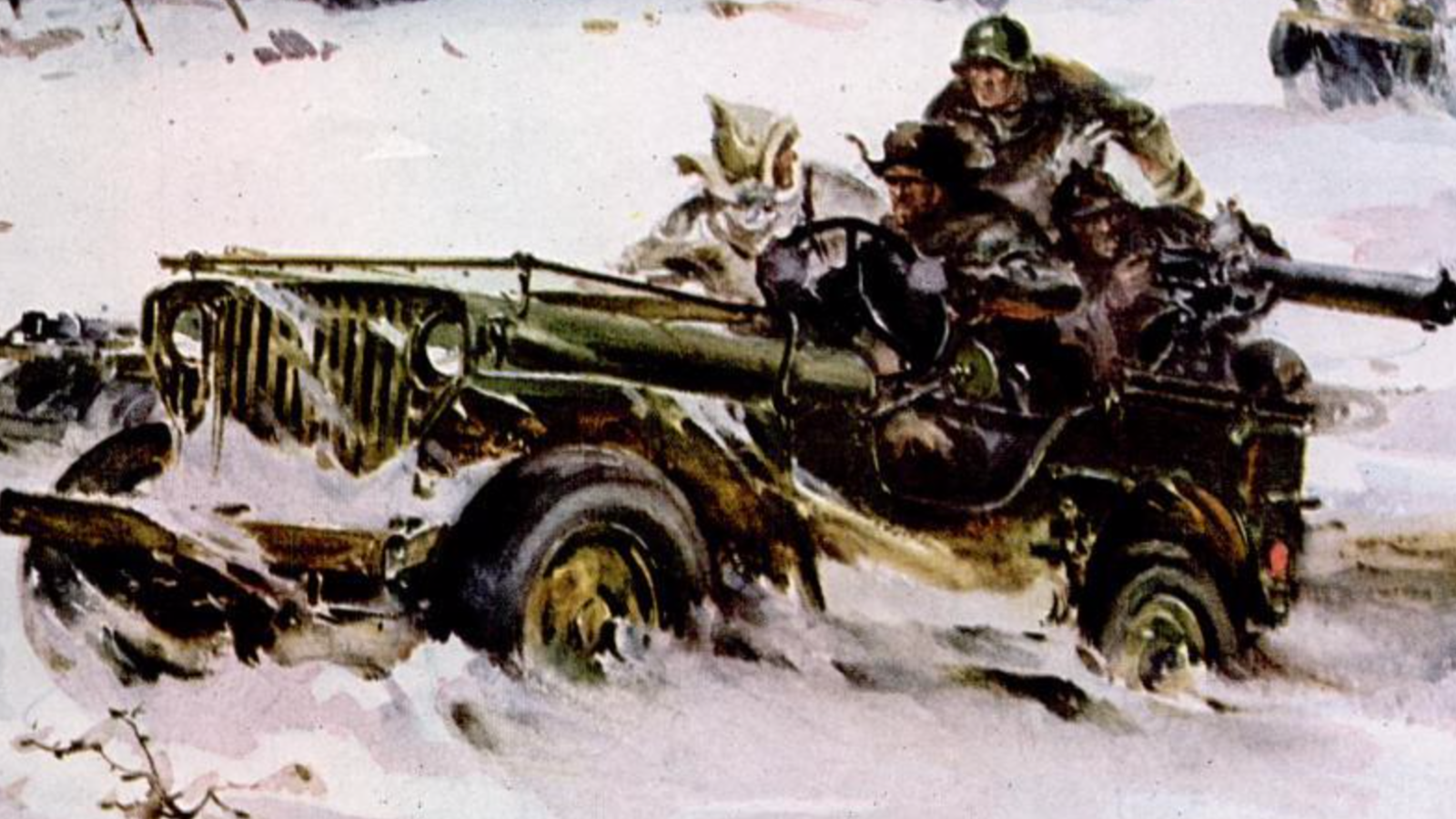 Illustration for article titled Willys Ads, WWII