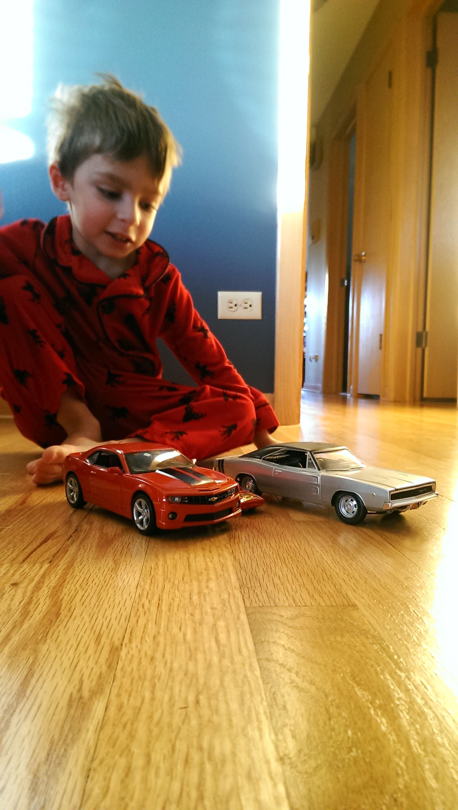 Illustration for article titled I told my nephew I could make the cars bigger