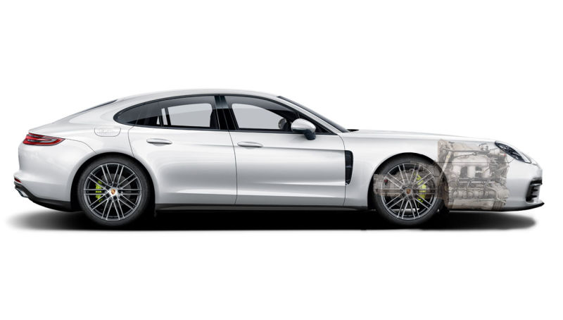 Illustration for article titled Early Panamera Engine Options During Development.