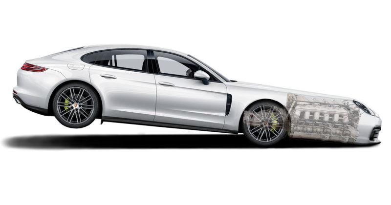Illustration for article titled Early Panamera Engine Options During Development.