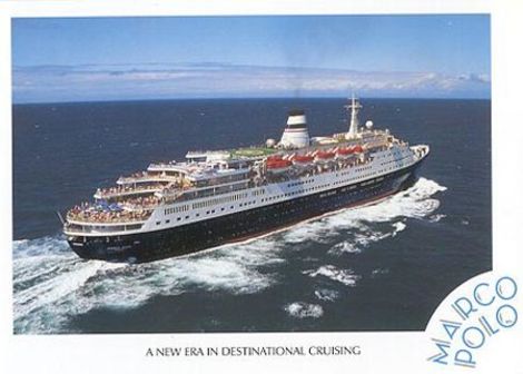 Early 1990s Orient Lines brochure