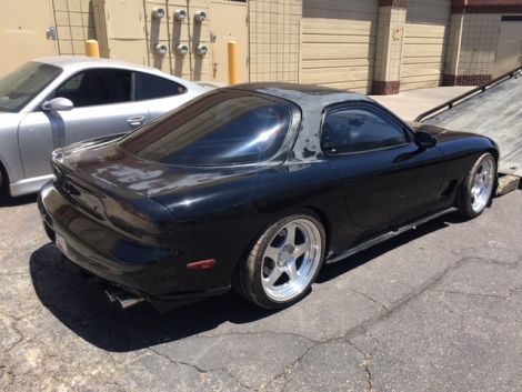 Neal’s Mazda RX-7 in bad shape after time spent at a repair shop
