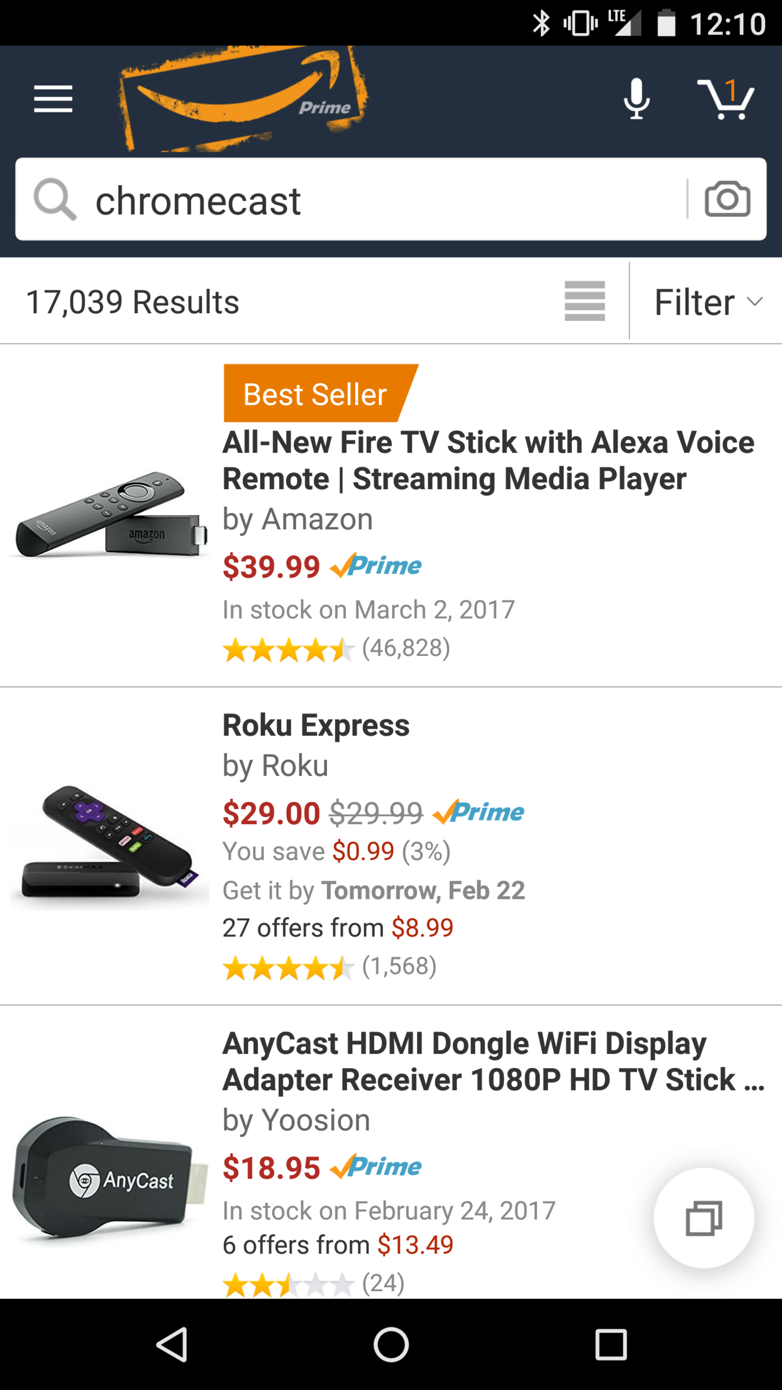 Illustration for article titled Alexa, order me a Chromecast.
