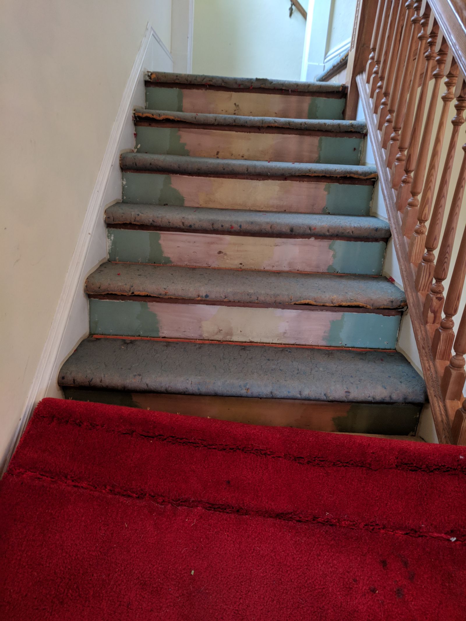 Stairs are a PITA to remove. Also, the colors children! The colors!
