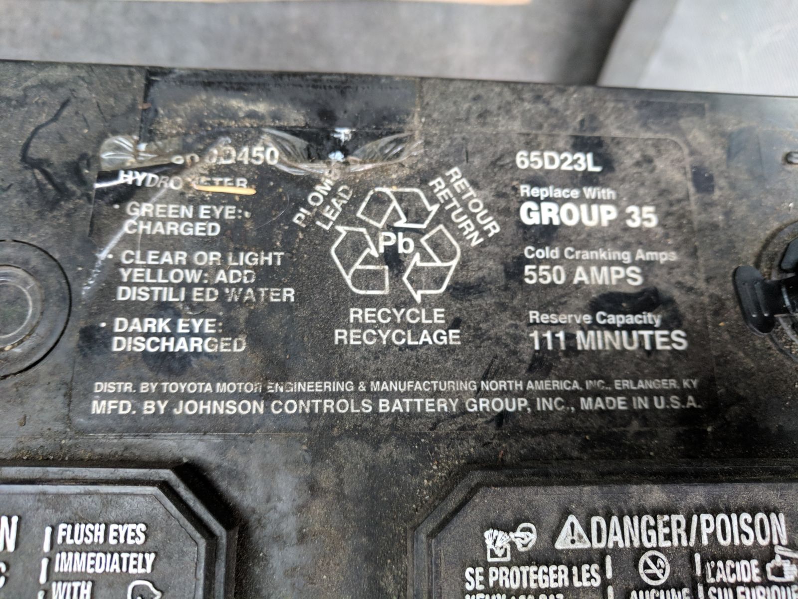 Could this actually be the original battery?!