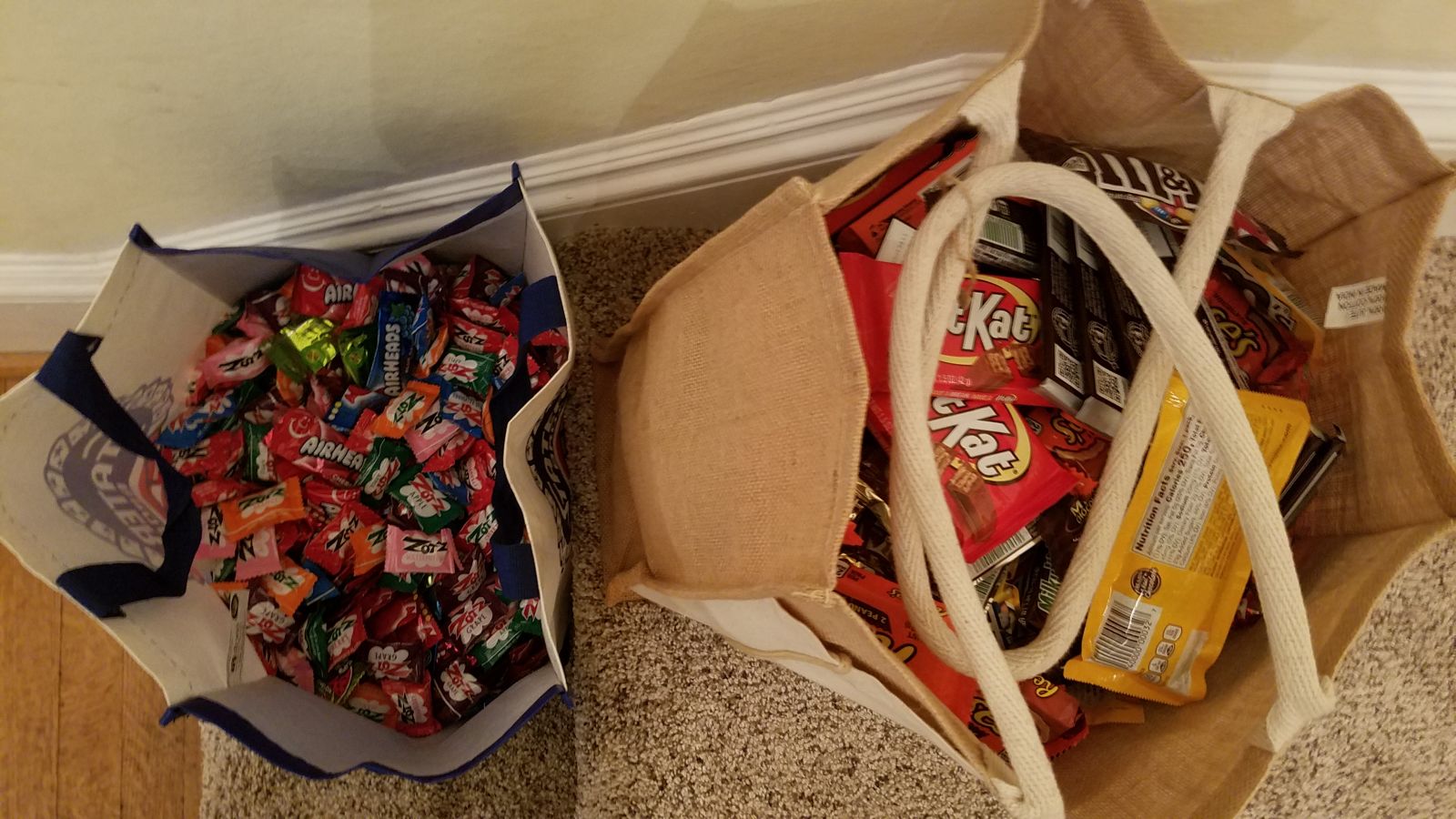 Illustration for article titled I got 23 pounds of candy. Bring it on, you tiny bastards. [Update] Im... out of candy.