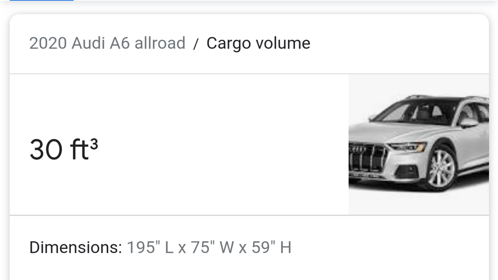 Illustration for article titled The Audi A6 allroad: it costs a lot of money to have this little utility -- Edit: well not really, nevermind.