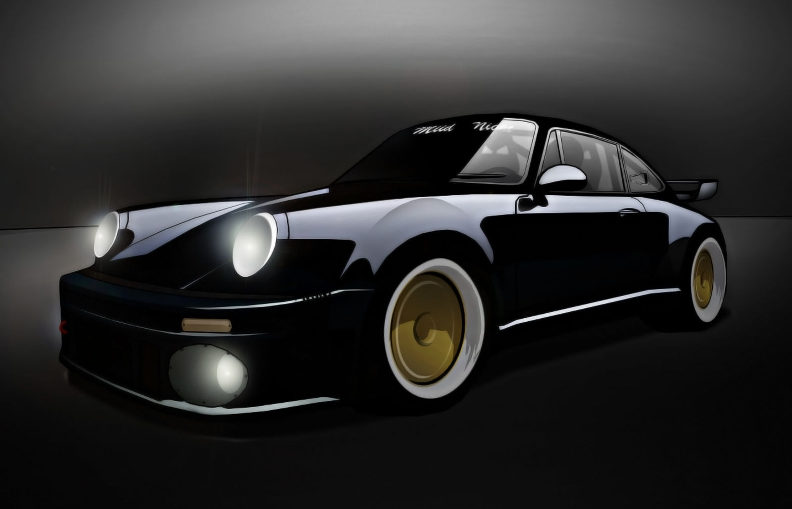Illustration for article titled Wangans infamous Blackbird Porsche 930 Turbo