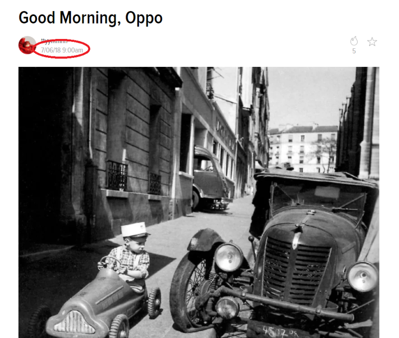 Illustration for article titled Oh my God...Oppo has built a time machine!!!