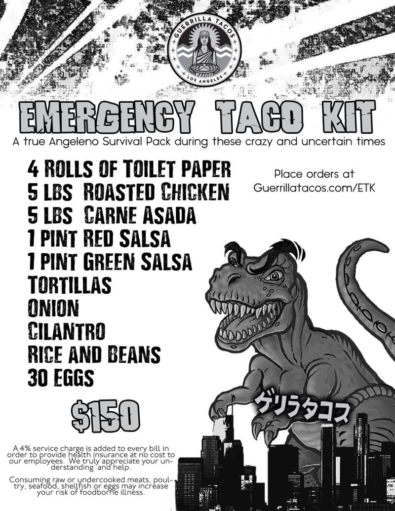 Illustration for article titled Emergency Taco Kit - Hint: Includes TP