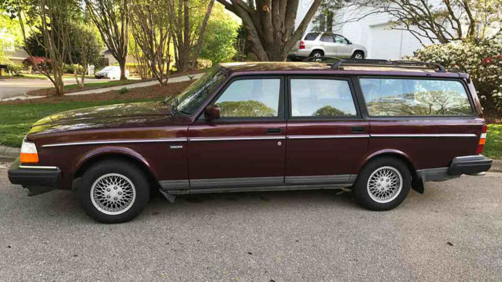 Illustration for article titled brown manual volvo wagon for sale