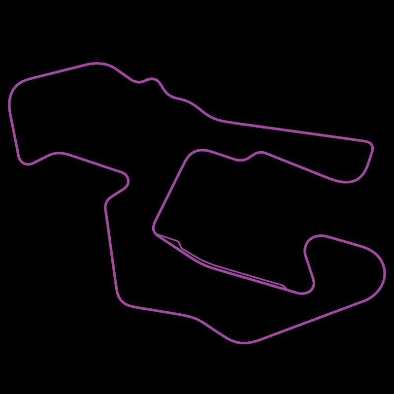 Illustration for article titled To KingTChallah, I offer you, a basic line drawing of a motor racing circuit fit for Wakanda.