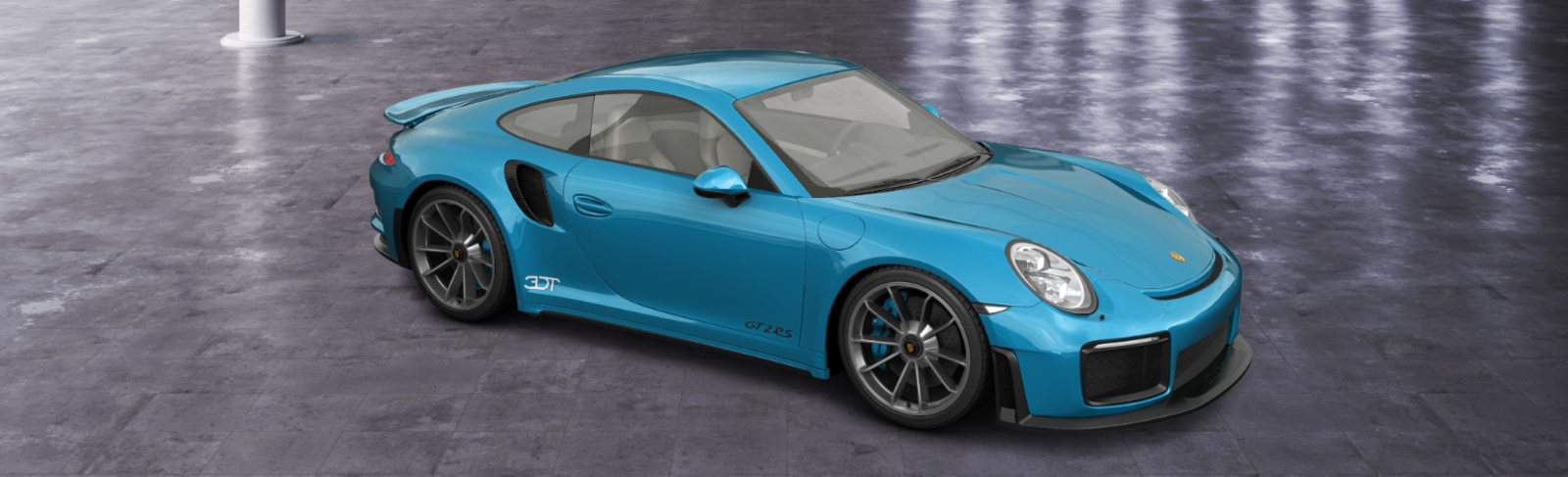 Illustration for article titled Thanks to 3DTuning, I was able to create the Porsche 911 Turbo RS.