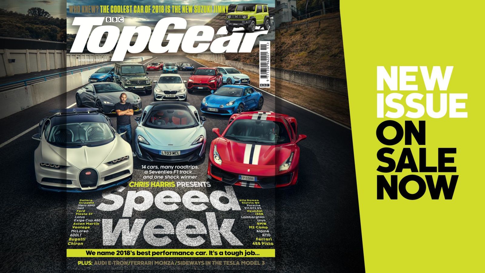 Illustration for article titled Top Gear is doing Speed Week and WHERE DID THEY GET THE CHIRON?!