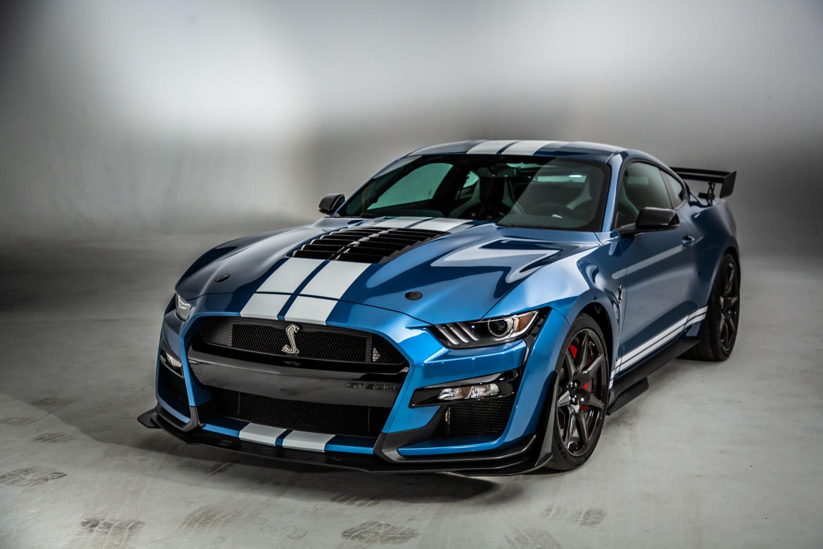 Illustration for article titled What if we body-color the bumper of the 2020 Shelby GT500?
