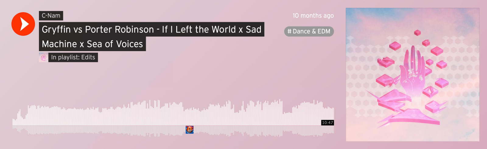 Illustration for article titled Gryffin vs Porter Robinson - If I Left the World x Sad Machine (Special Remake)