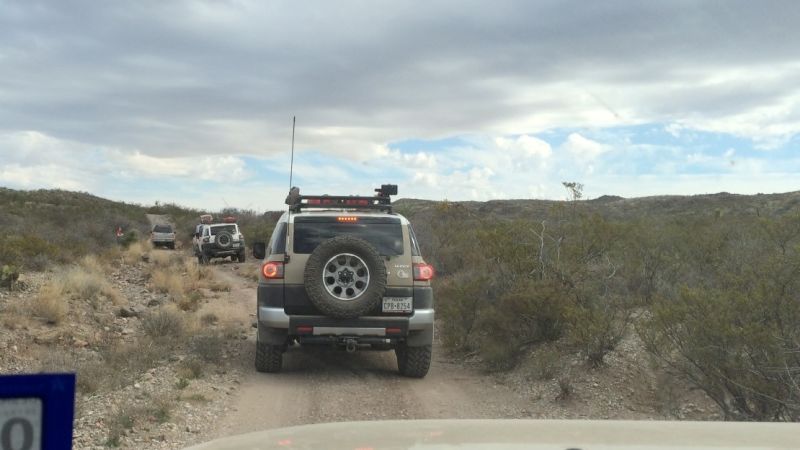 Leaving the Sauceda Ranger Station