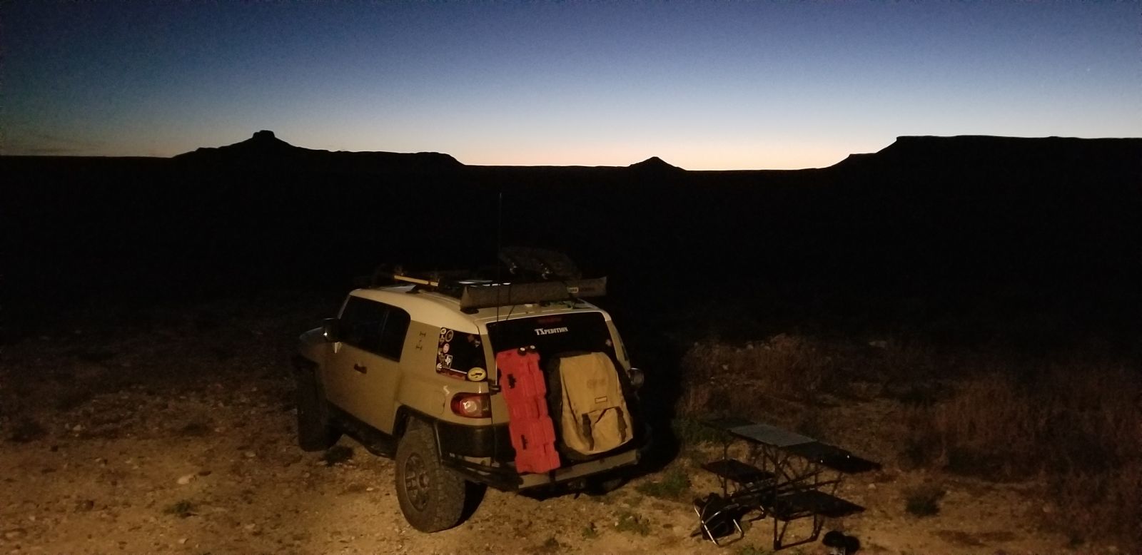 Los Alamos Ranch at sunrise.
