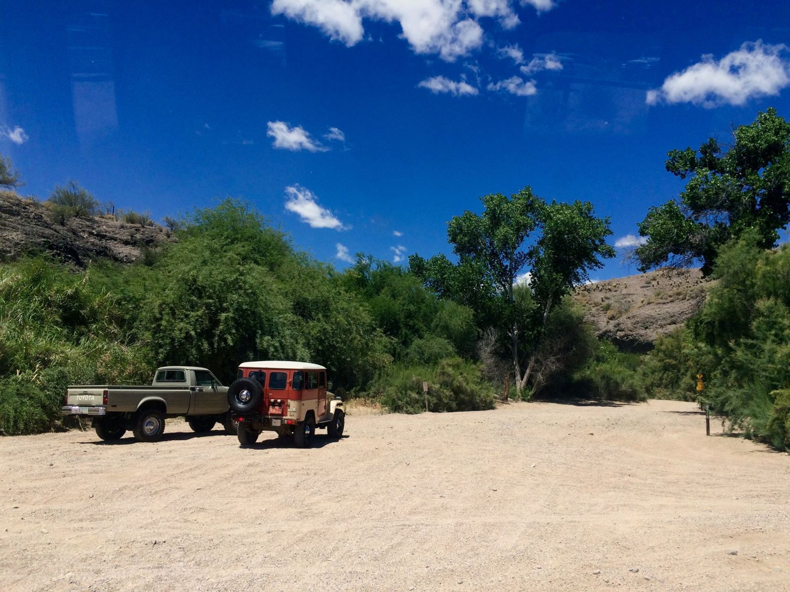  Photo by Garrett Topham. “Tonto and Hector the pickup truck getting ready to go”