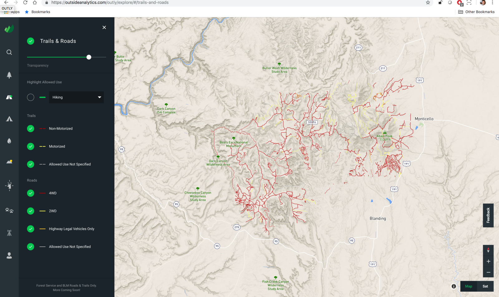 Illustration for article titled Cool new mapping option - Outly (with Update)