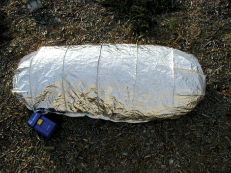 Fire shelter. (Anchor Industries)