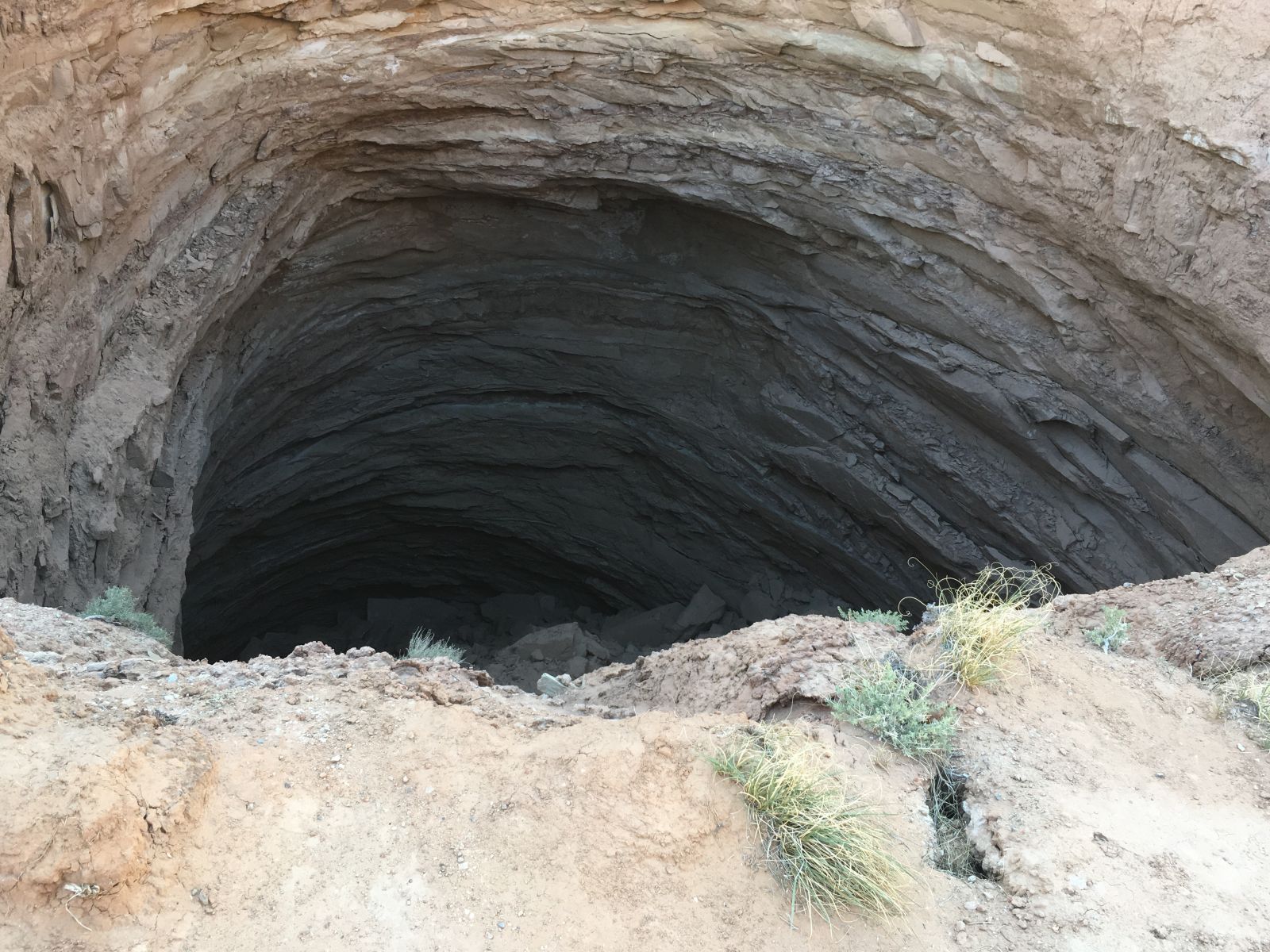 The Great Pit of Carkoon, waiting for the Almighty Sarlacc to appear. (Maybe it’s just the Gypsum Sinkhole.)
