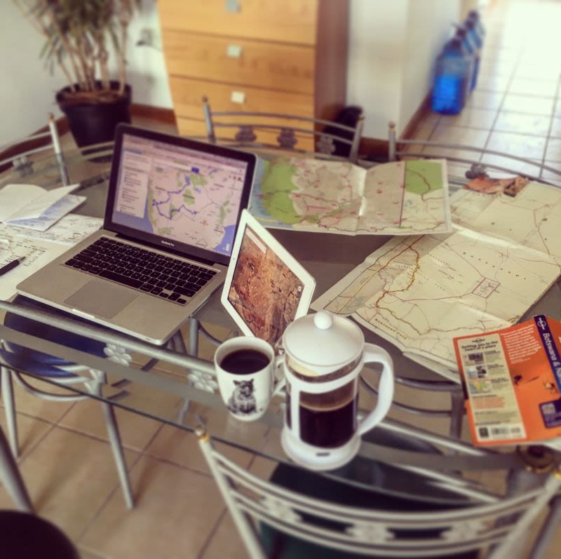 Planning is almost as fun as going. Almost. Africa awaits.