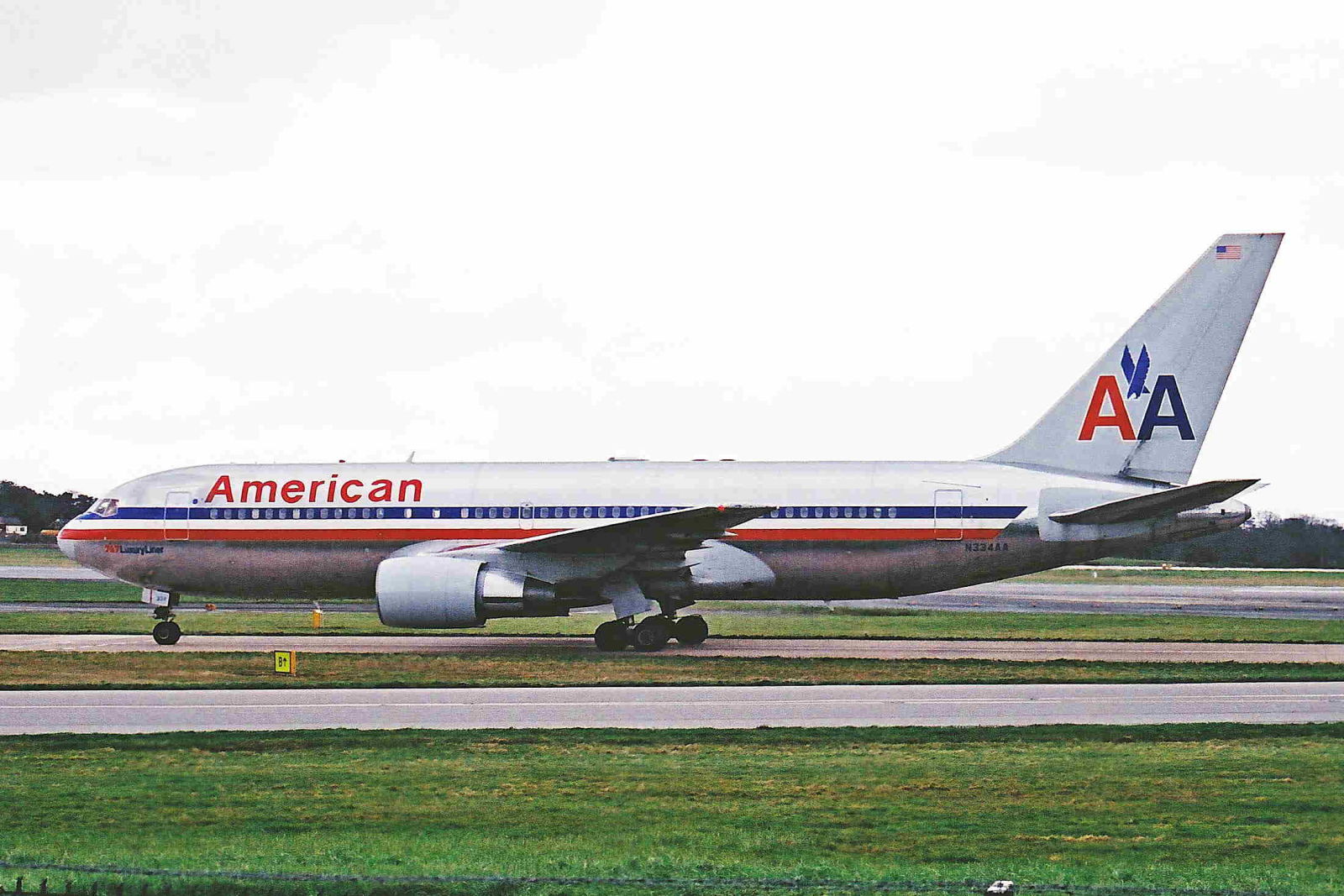 N334AA, Boeing 767-223ER American Airlines Flight 11