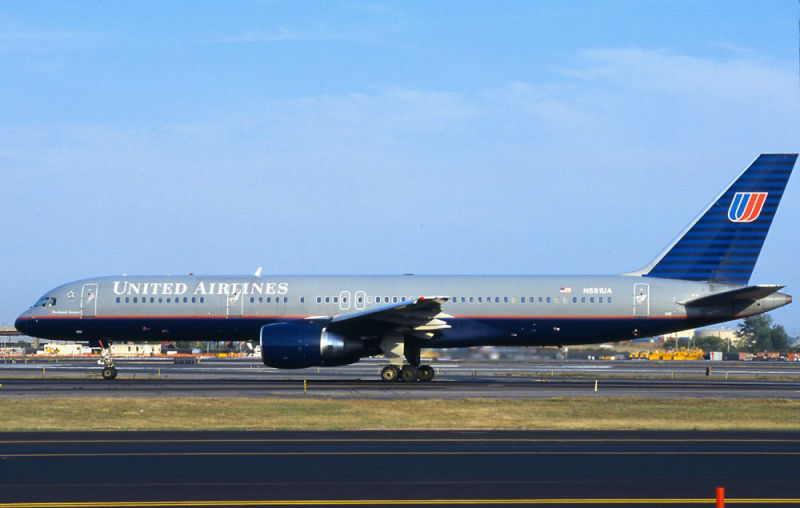N591UA, Boeing 757-200, United Airlines Flight 93