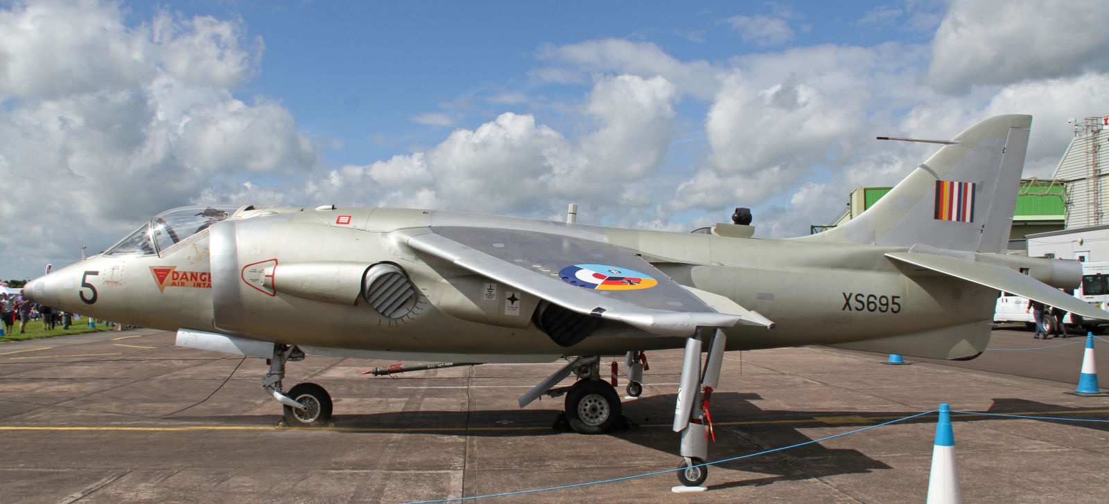 Hawker Kestrel II at the Cosford Air Show in 2014