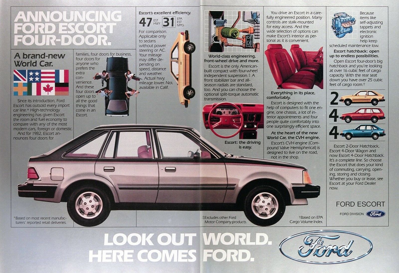 Illustration for article titled Junkyard Gems: 1990 Ford Escort GT 1.9 HO