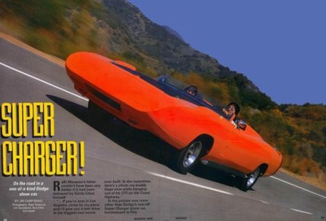 Illustration for article titled The mysterious Dodge Super Charger Roadster concept Update: I found more information!