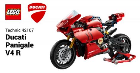 Illustration for article titled Theres gonna be a Lego Ducati Panigale V4 R!