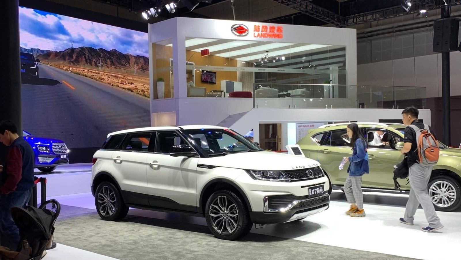 Illustration for article titled Banned Landwind X7 Displayed at 2019 Shanghai Auto Show