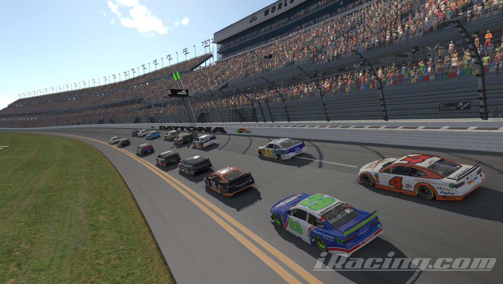 The start of the Great American (Virtual) Race