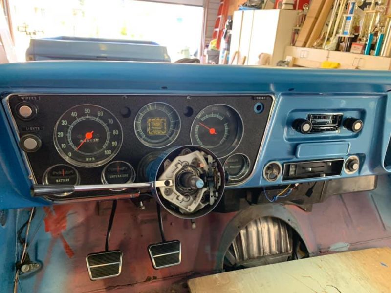 Illustration for article titled 1968 C10 Restoration - Part 15 - Wiring and Dash install