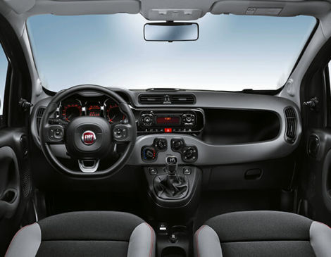 Pic stolen from Fiat, cos I forgot to take an interior photo. 