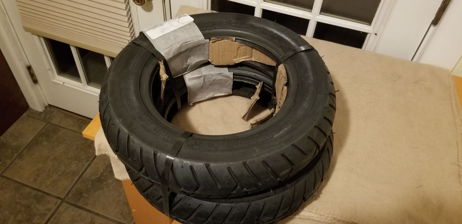 A set of fresh Pirelli tires set me back about $95
