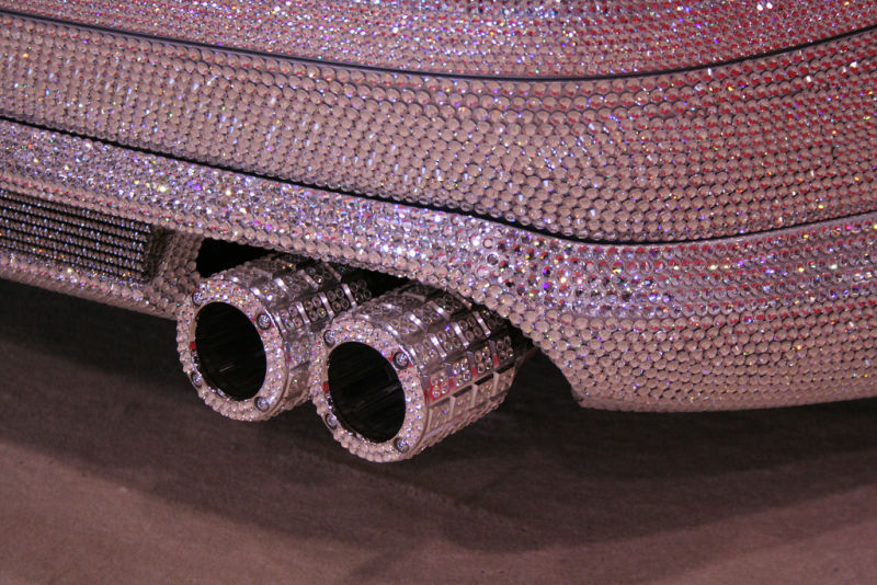 Bedazzled Mercedes!