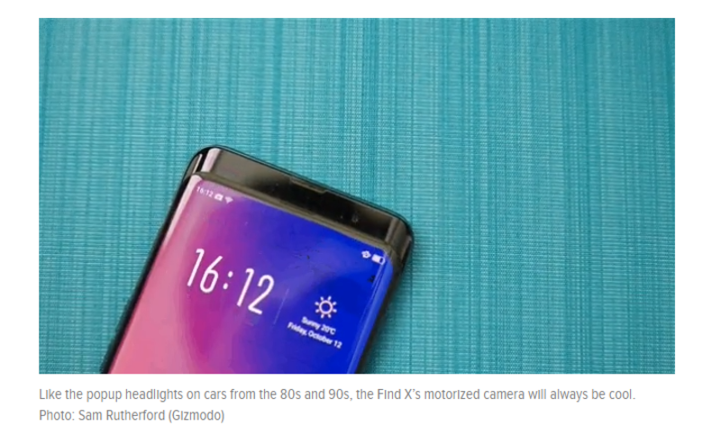 Illustration for article titled Oppo phone has popup [headlights] camera.
