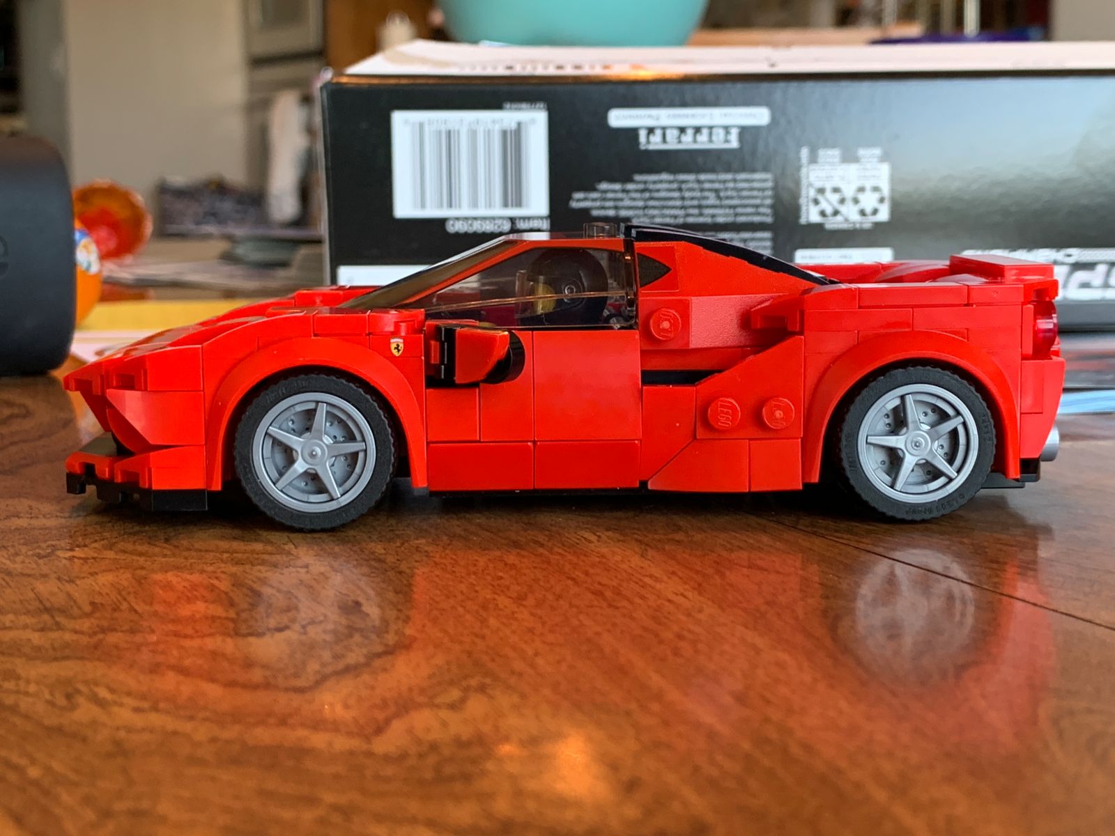 Illustration for article titled First LEGO Ferrari