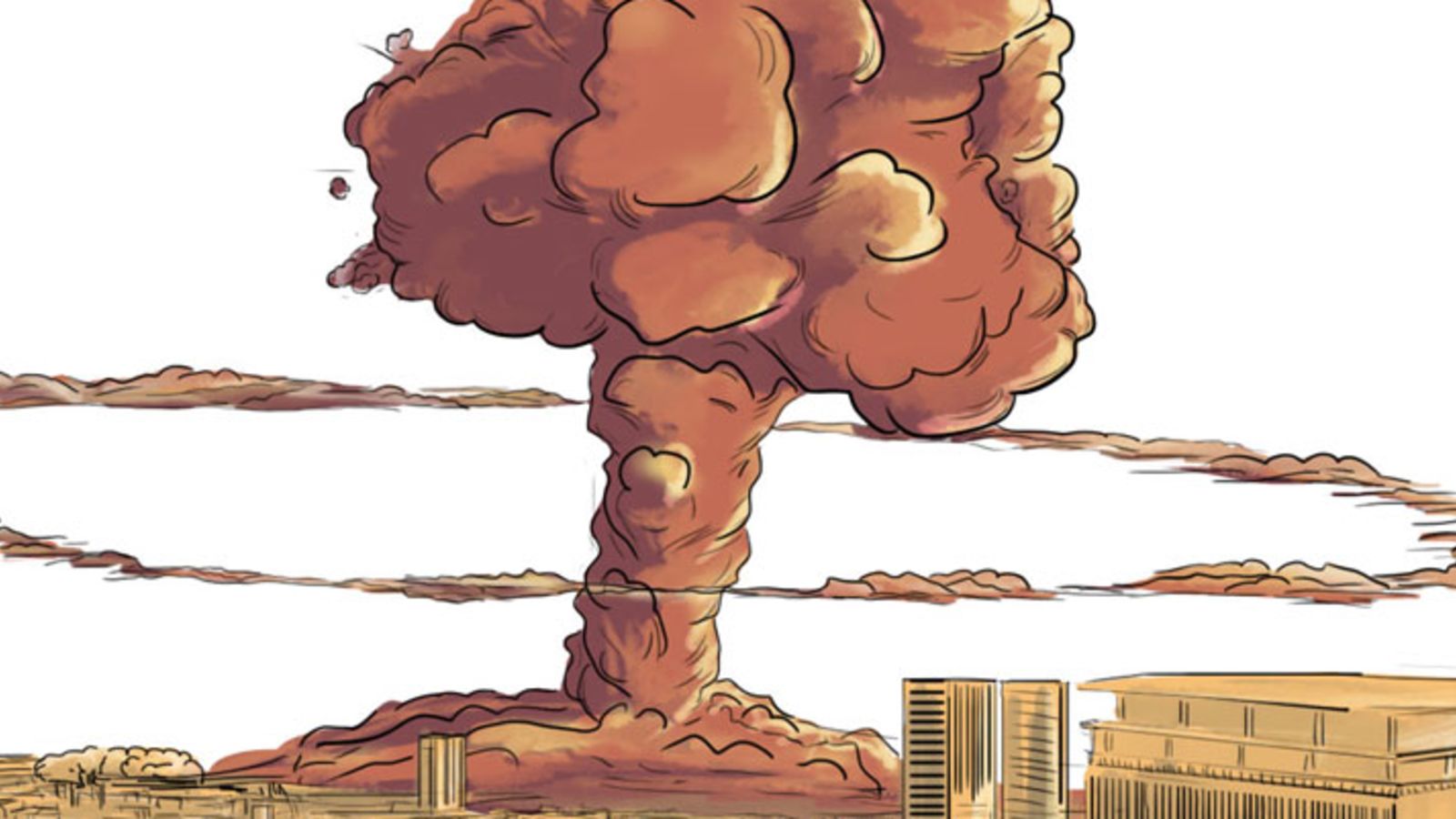 Illustration for article titled Graphical representation of the size of the Beirut explosion