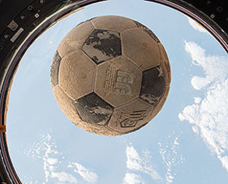 Illustration for article titled Dusty Here - Challenger Soccer Ball