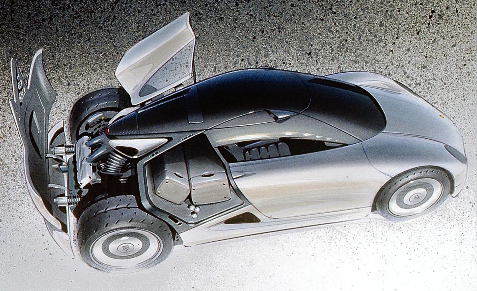 Illustration for article titled Porsche Design Study 1991
