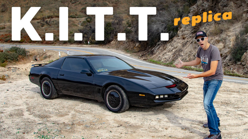 Illustration for article titled Driving K.I.T.T. to Knight Rider Filming Locations.