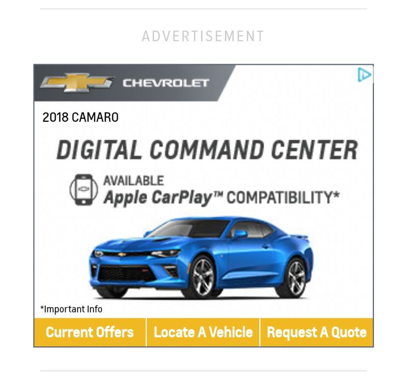 Illustration for article titled 2018 Chevrolet Camaro 2LT RS; The Oppositelock Review