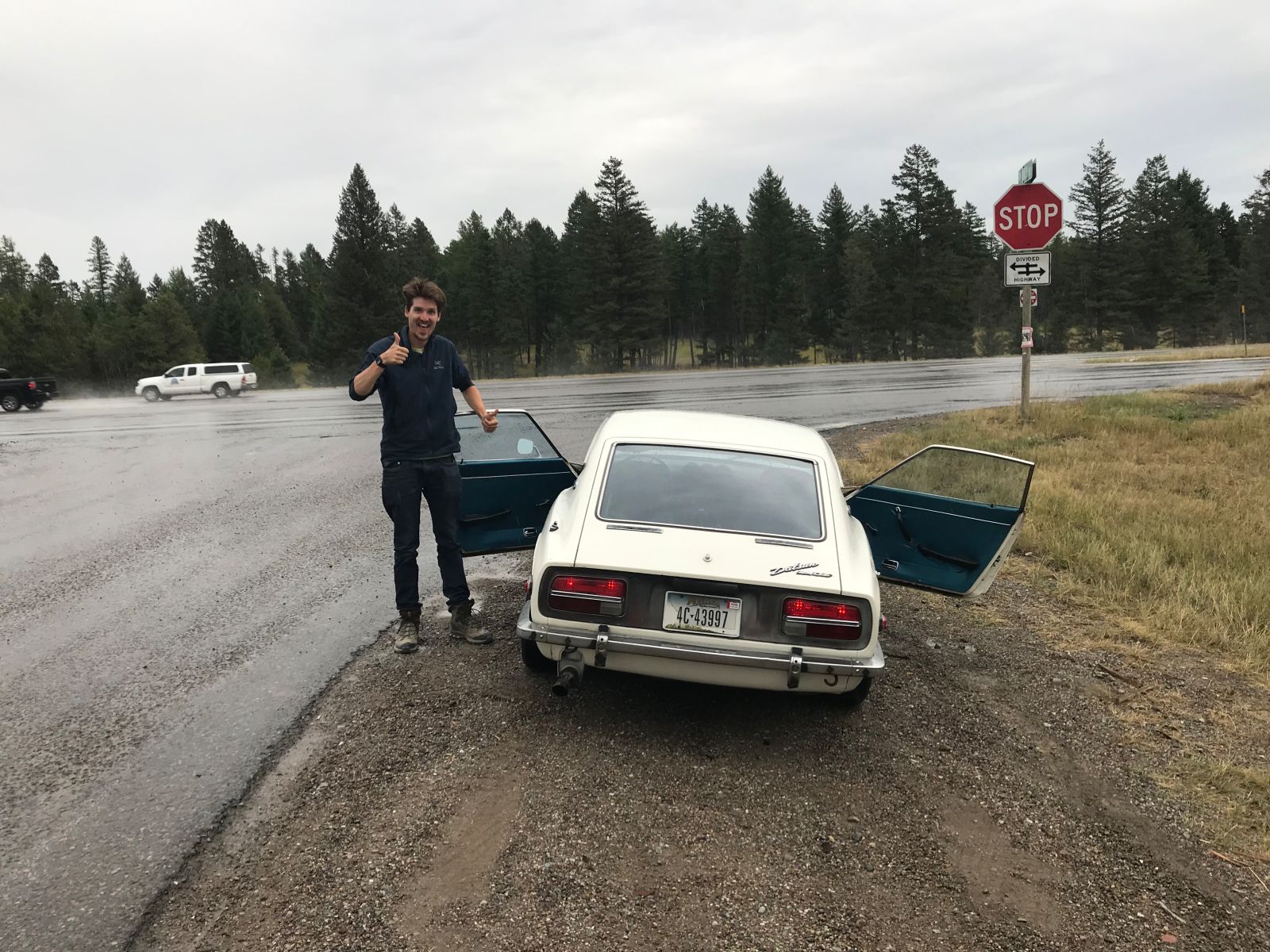 Future Heap Owner getting the full Datsun experience