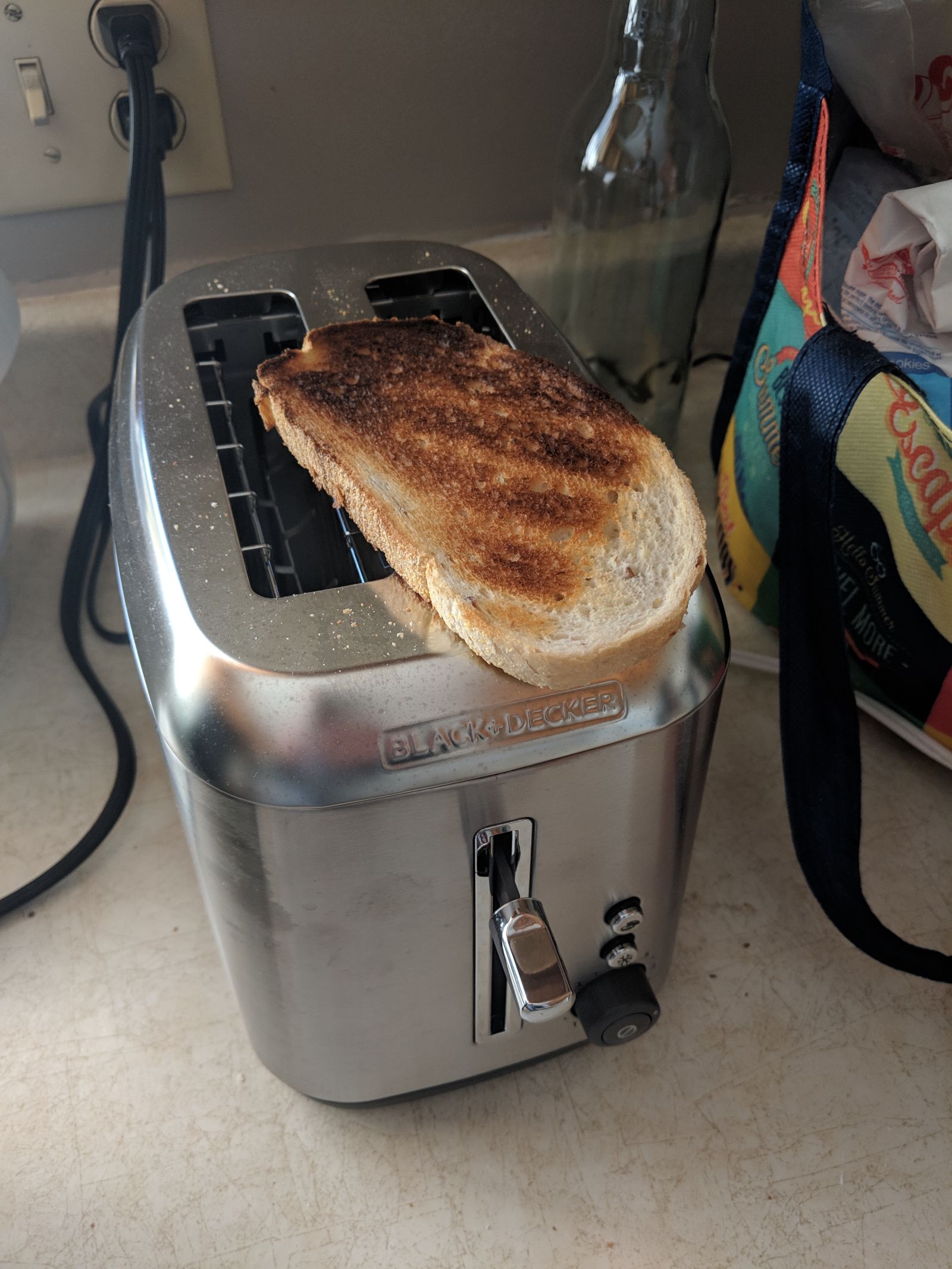 Illustration for article titled Toaster status: comically overpowered