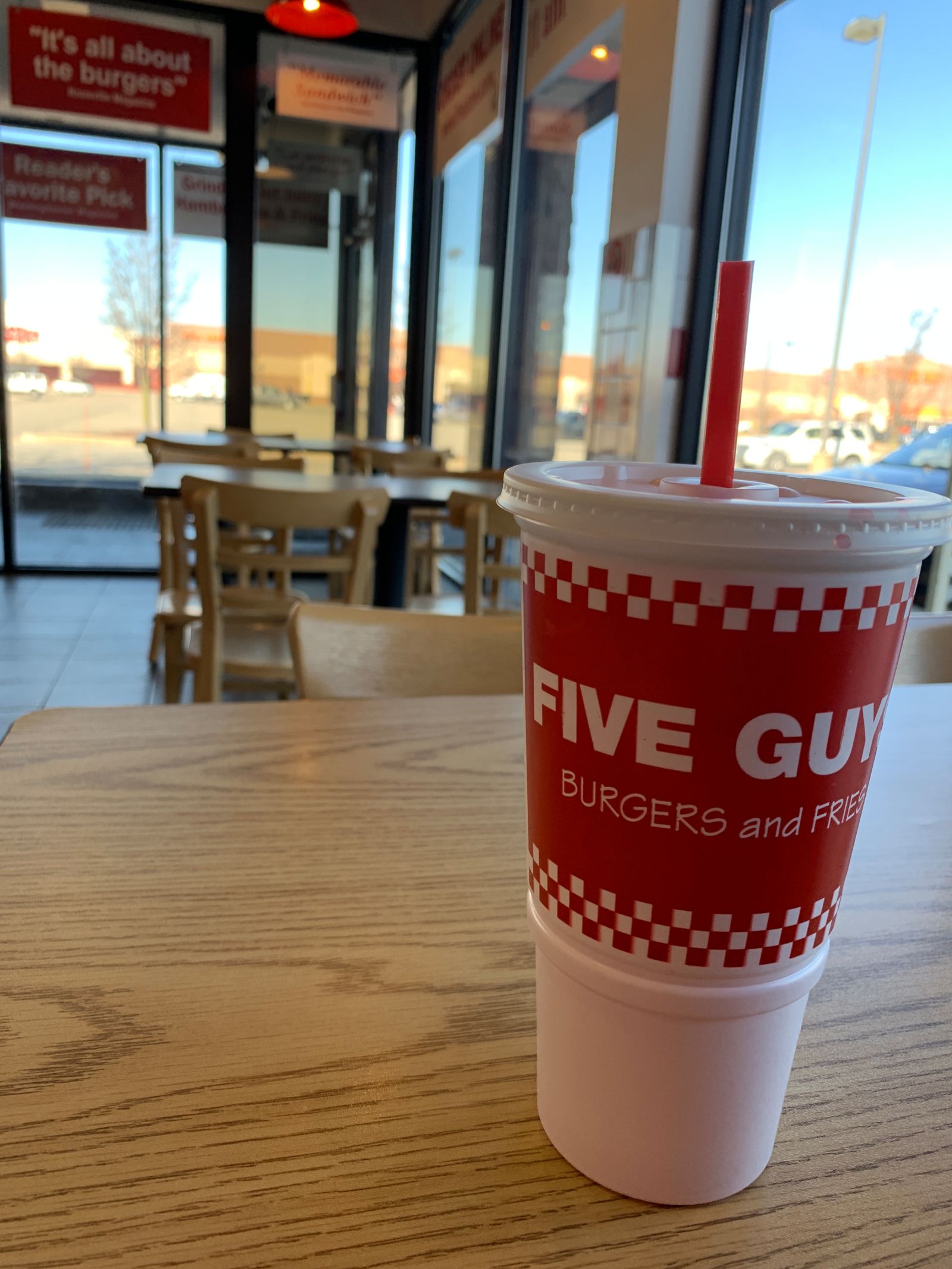 Illustration for article titled Five Guys: First one in the door