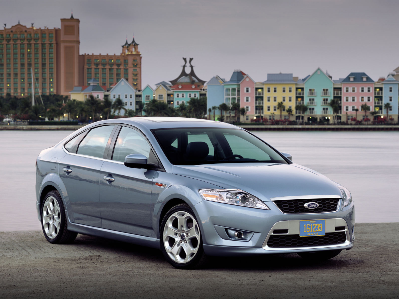 Bond’s rental in Casino Royale was apparently badged as an ST model, seeing as it shares the Focus ST’s engine. Was renamed as the Ford Mondeo 2.5T Titanium Sport for production. Also known as the Mondeo 2.5T Titanium X Sport in the British Isles, and the Mondeo XR5 Turbo in Australasia.